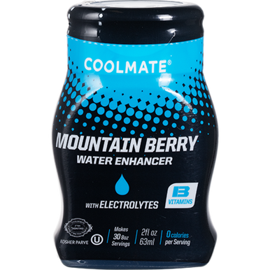 Coolmate Mountain Berry Water Enhancer mit Elektrolyten und B-Vitaminen, 2 fl oz