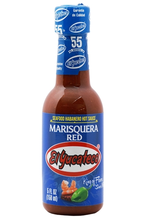 El Yucateco Marisquera Rote Chilisauce, 4oz