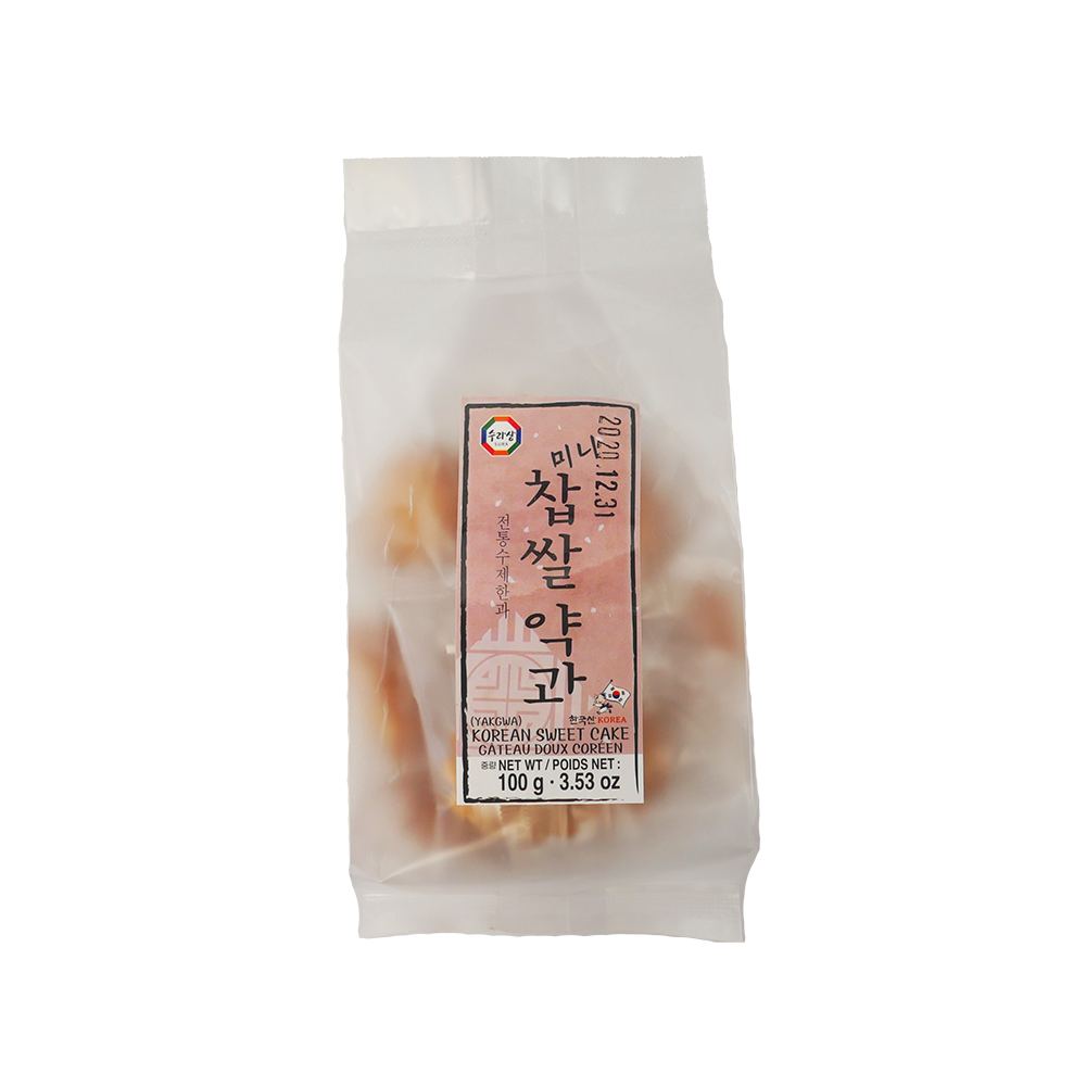 Koreanischer süßer Kuchen Yakgwa – (Korea)