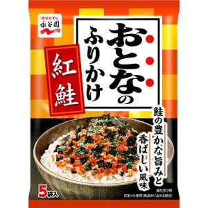 Nagatanien Otona no Furikake Reis gewürzt Benizake Sockeye Lachs 11,5g