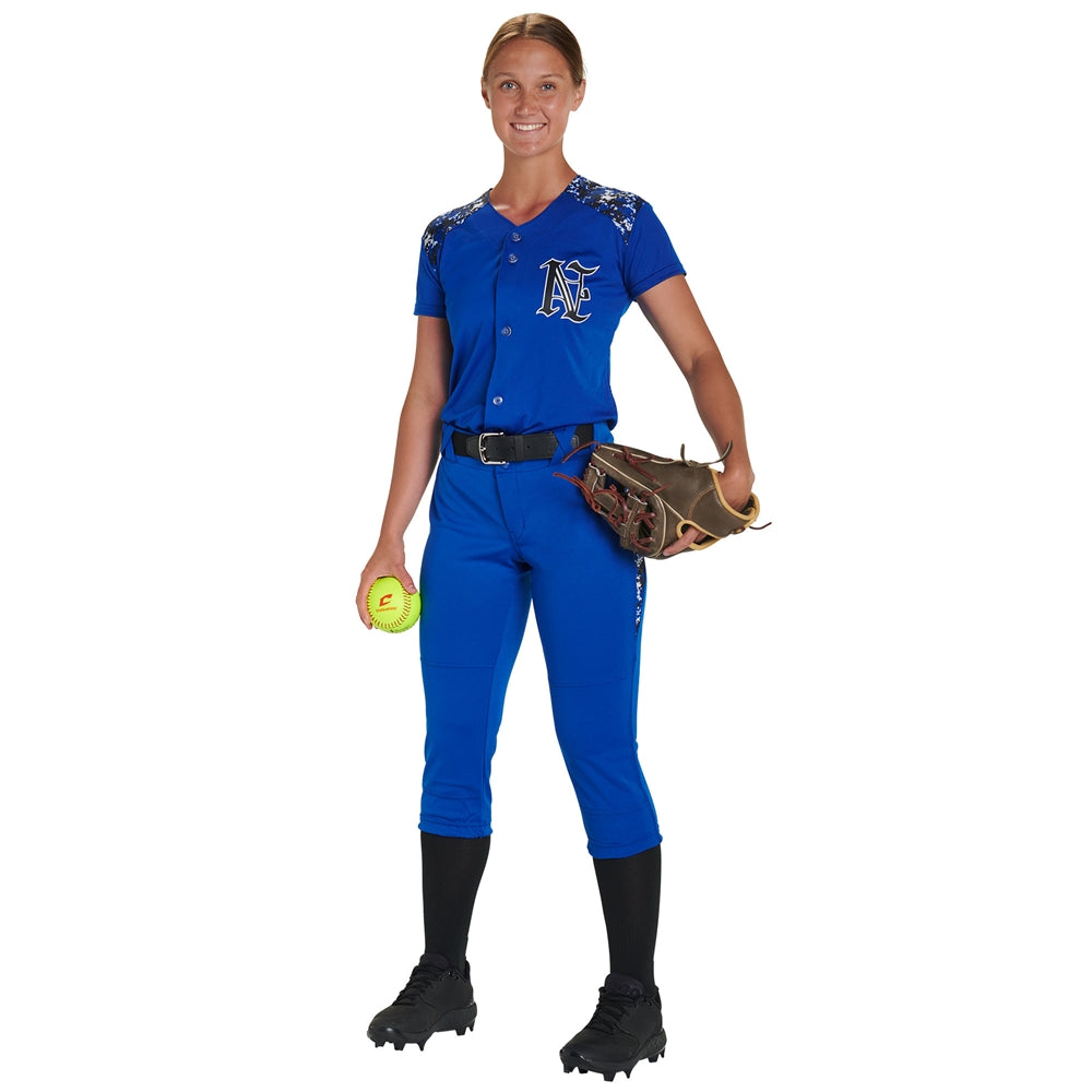 Champro Damen Leadoff Traditionelle niedriger Bund Softball Hose
