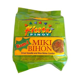 Fiesta Pinoy – Miki Bihon getrocknete Nudel und Reisstangen Combo – – 250G