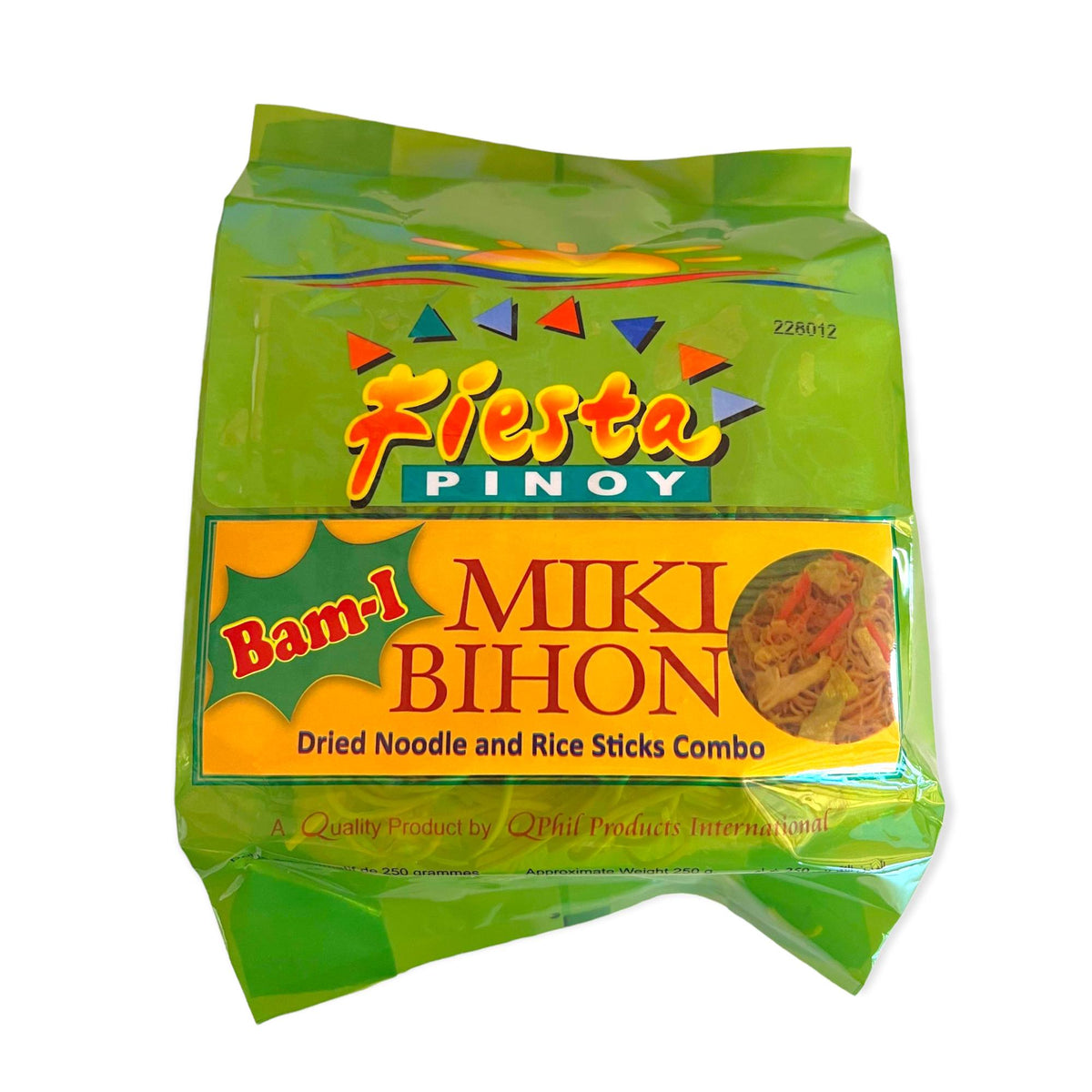 Fiesta Pinoy – Miki Bihon – getrocknete Nudeln und Reisstangen Combo – 250G