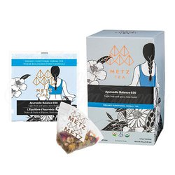 Bio Ayurveda Balance Kräutertee (25 lose-Blatt-Pyramide Teebeutel Ca