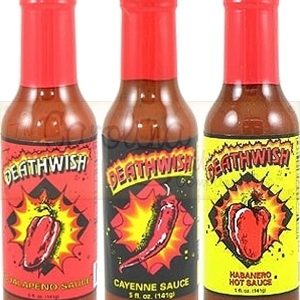 DeathWish scharfe Sauce Geschenk-Set
