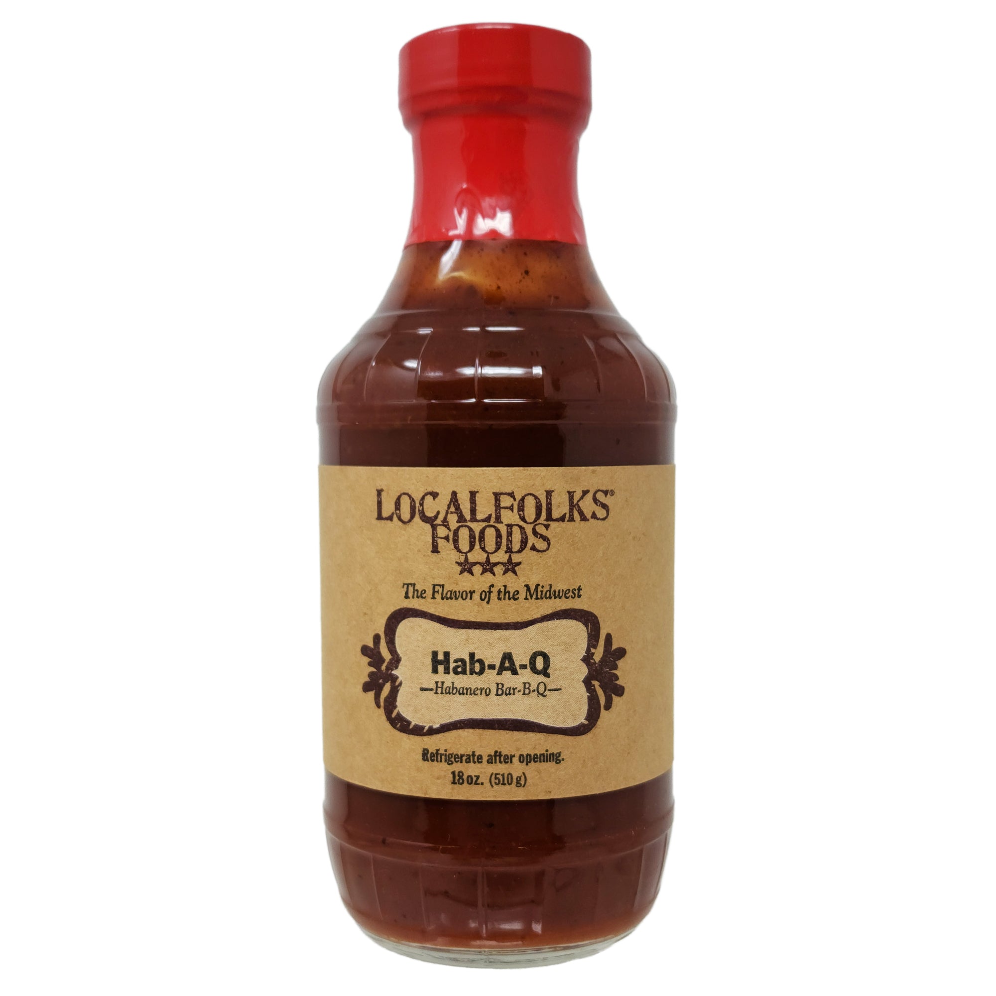 LocalFolks Foods Hab-A-Q Sauce 18 Unzen