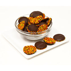 Ernte Dunkle Schokolade Fall Nonpareils
