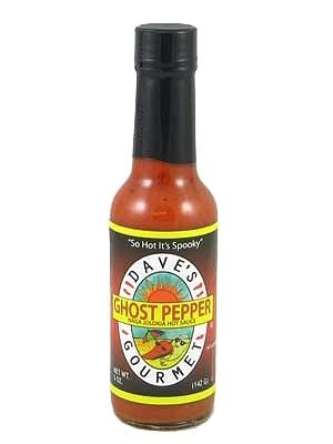 Daves Geist Pfeffer Naga Jolokia Chilisauce, 5oz