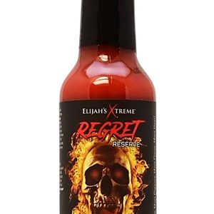 Elijah’s Xtreme Regret Reserve scharfe Sauce. – 5oz