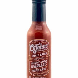 scharfe Sauce Cajohns kleine Charge Knoblauch Geist Chili 5 Unzen Hitze 8 $8.98