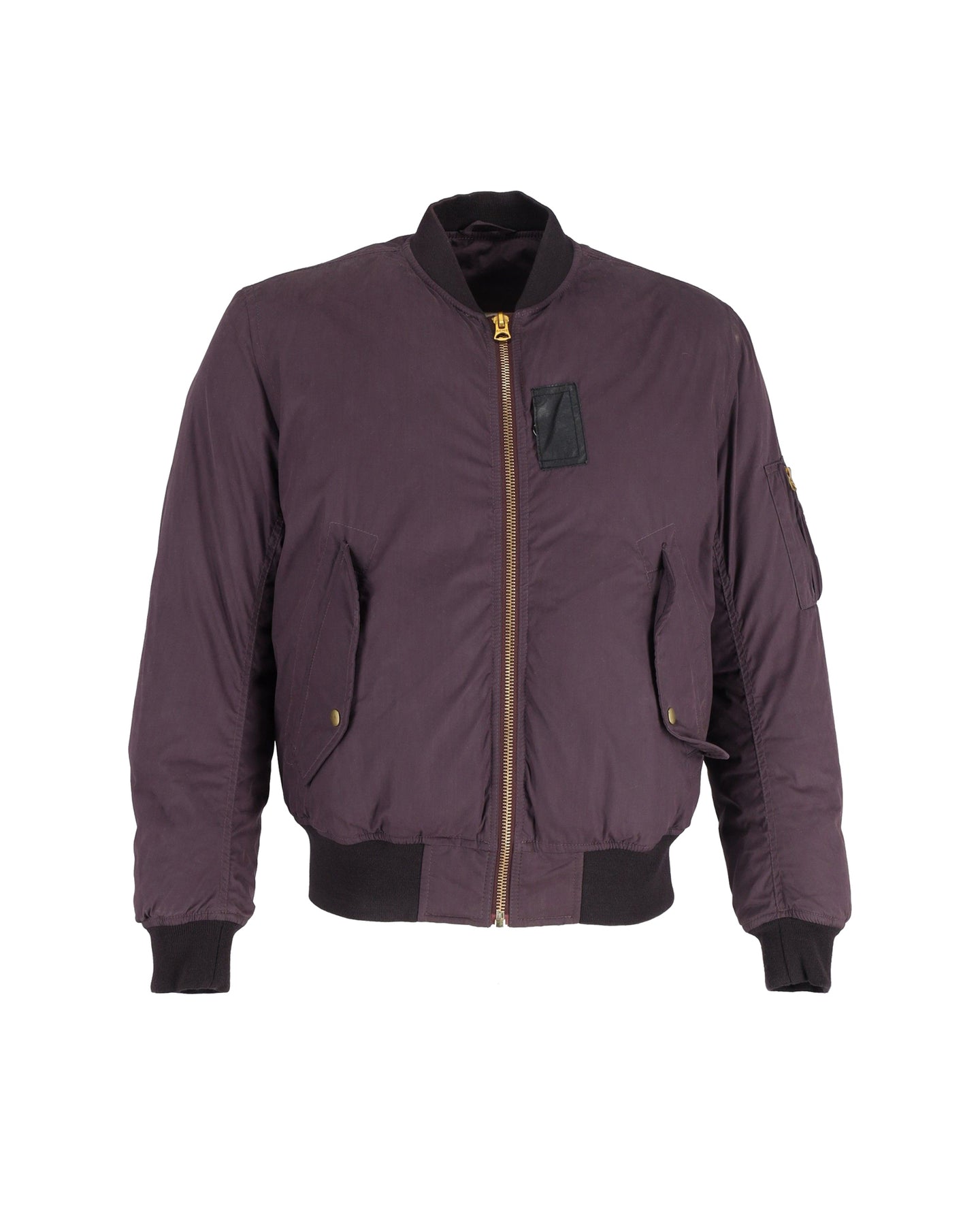 Acne Studios Bomberjacke aus Baumwolle in Burgund