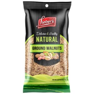 Lieber’s Natürliche gemahlene Walnüsse, koscher für Passover, 6 Unzen