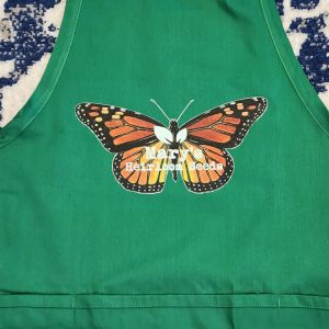 mary s erbstück Samen Schmetterling Schürze
