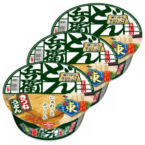 Nissin Donbei Kitsune Udon Instant-Nudeln (Packung mit 3)