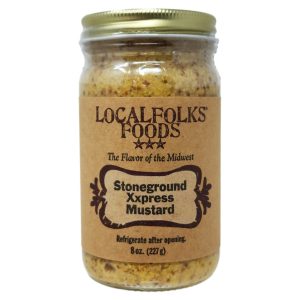 LocalFolks Foods Stoneground Xxpress Senf. – 8oz