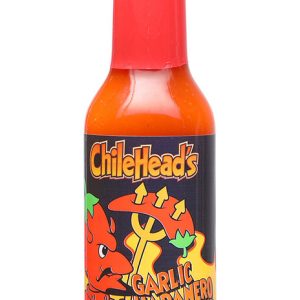 Chilehead’s Knoblauch Habanero scharfe Sauce. – 5oz