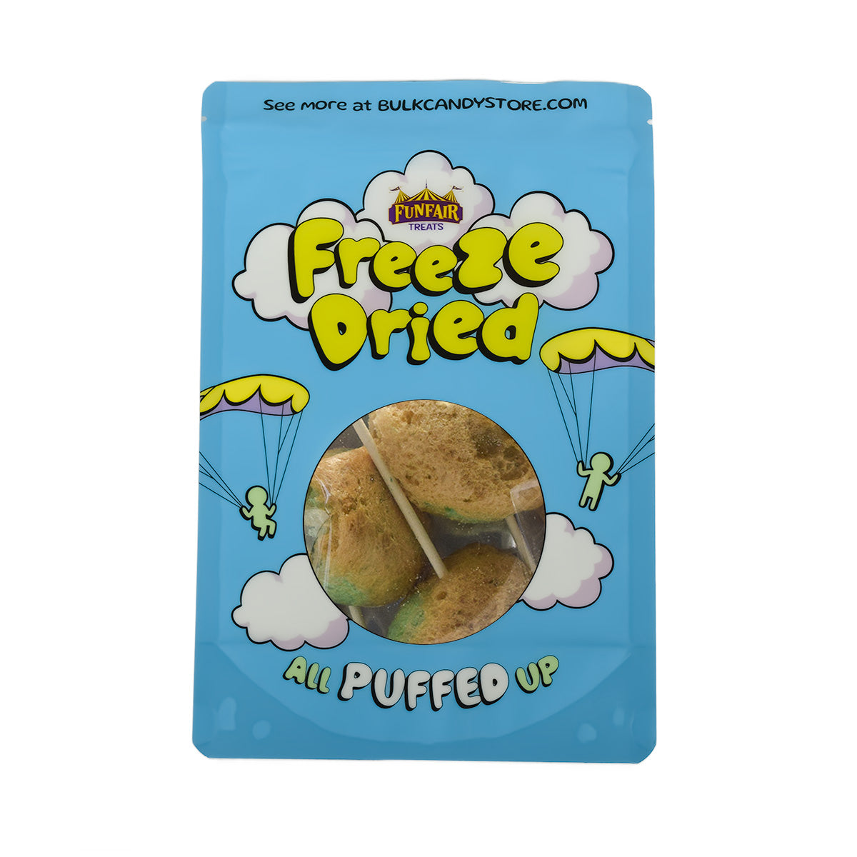 Gefrorener getrockneter Karamell Apfel Pops