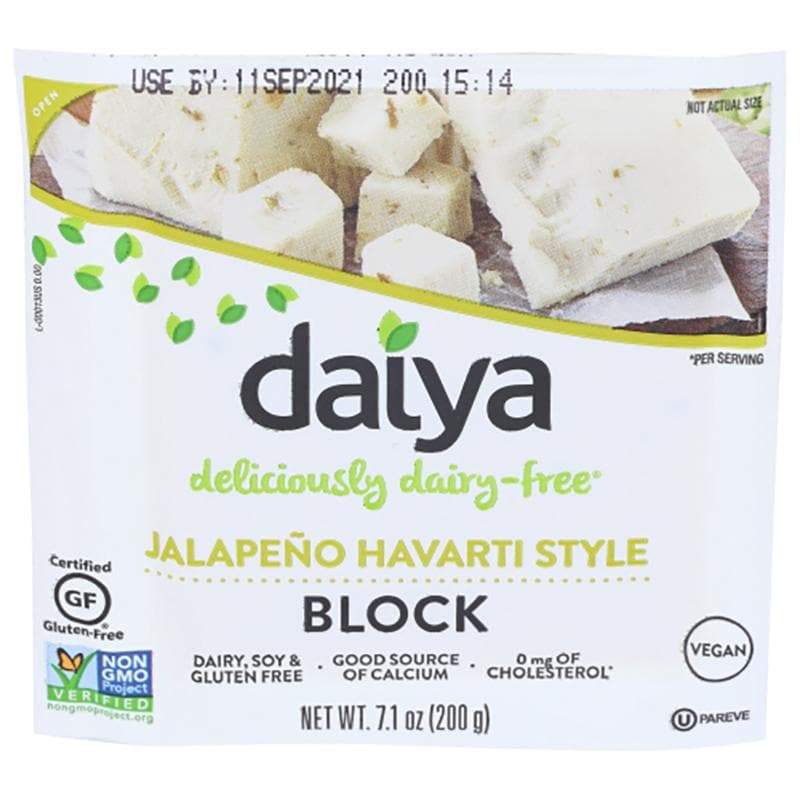 Daiya – Jalapeno Knoblauch Harvarti Stil Käseblock, 7,1 oz