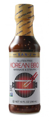 San-J Glutenfrei Koreanisch BBQ Marinade & Stir-Fry
