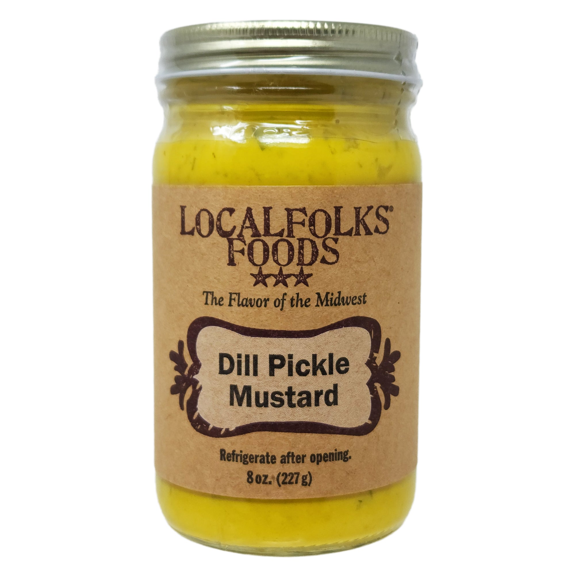 LocalFolks Foods Dill Pickle Senf 8oz