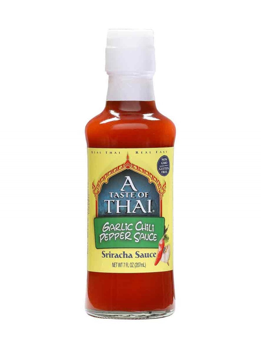 Chilisauce Ein Geschmack von thailändischem Knoblauch Sriracha 7 oz Hitze 7