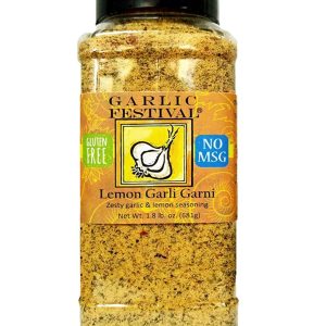 Würzen Zitrone garli garni 8 Unzen Knoblauch Festival Lebensmittel 32,98 $ – 1lb