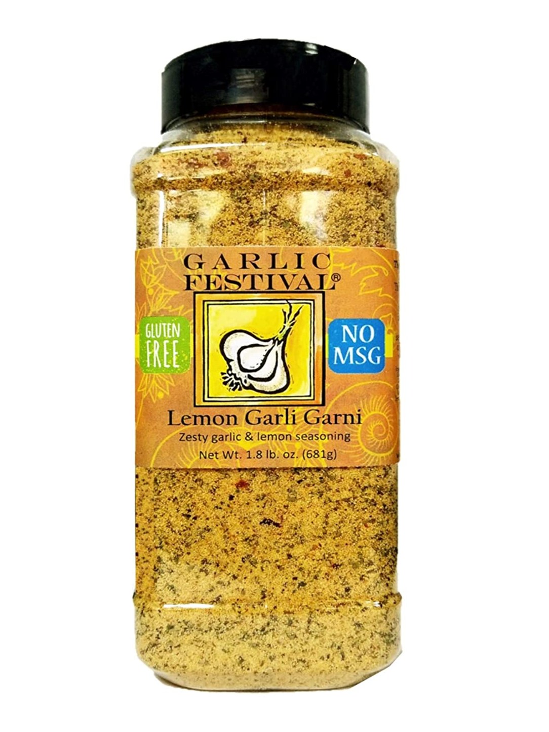 Gewürz Zitrone Garli Garni 1lb 8 oz Knoblauch Festival Foods