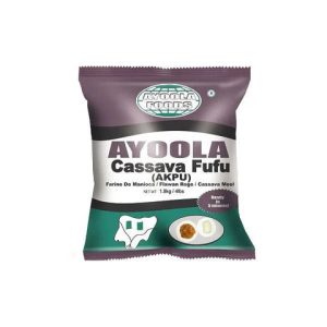 Ayoola Cassava Fufu Akpu authentische nigerianische fermentierte Mahlzeit