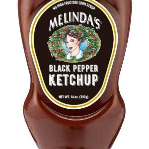 Melinda’s Schwarzer Pfeffer Ketchup. – 12oz