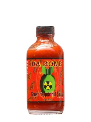 Chilisauce Da Bomb Ghost Pfeffer 4,25 oz Hitze 10 22.800 Scoville Einheiten