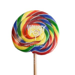 Regenbogen-Wirly Pops – 3 Unzen