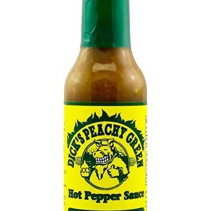 Dirty Dick’s Peachy grüne Paprikasauce, . – 5oz