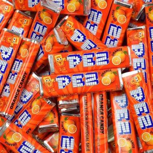 orangefarbene Pez Bulk