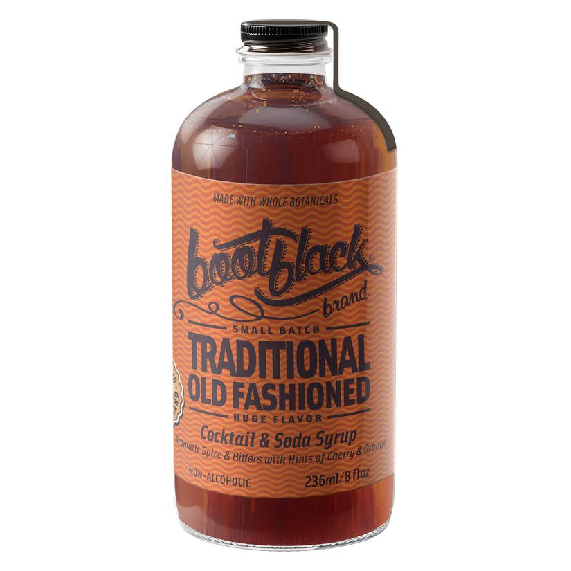 Bootblack Marke Traditionelle altmodische Cocktail Sirup