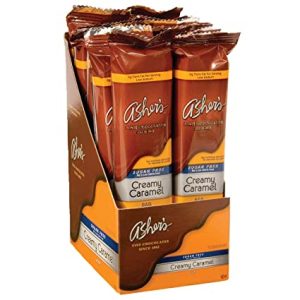 Asher's Zuckerfreier Karamell Schokoriegel