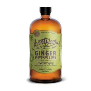 Bootblack Marke Ingwer Kardamom Limette Cocktail Sirup