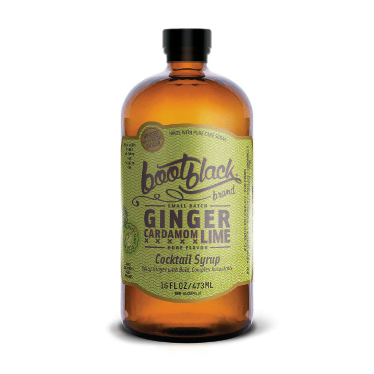 Bootblack Marke Ingwer Kardamom Limette Cocktail Sirup