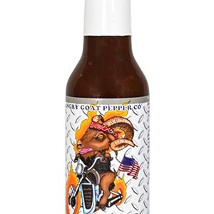 Angry Goat Pepper Co. Goat Rider scharfe Sauce. – 5oz