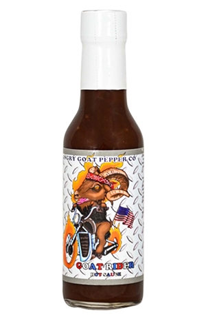 Angry Goat Pfeffer Co. Ziege Rider Chilisauce, 5oz