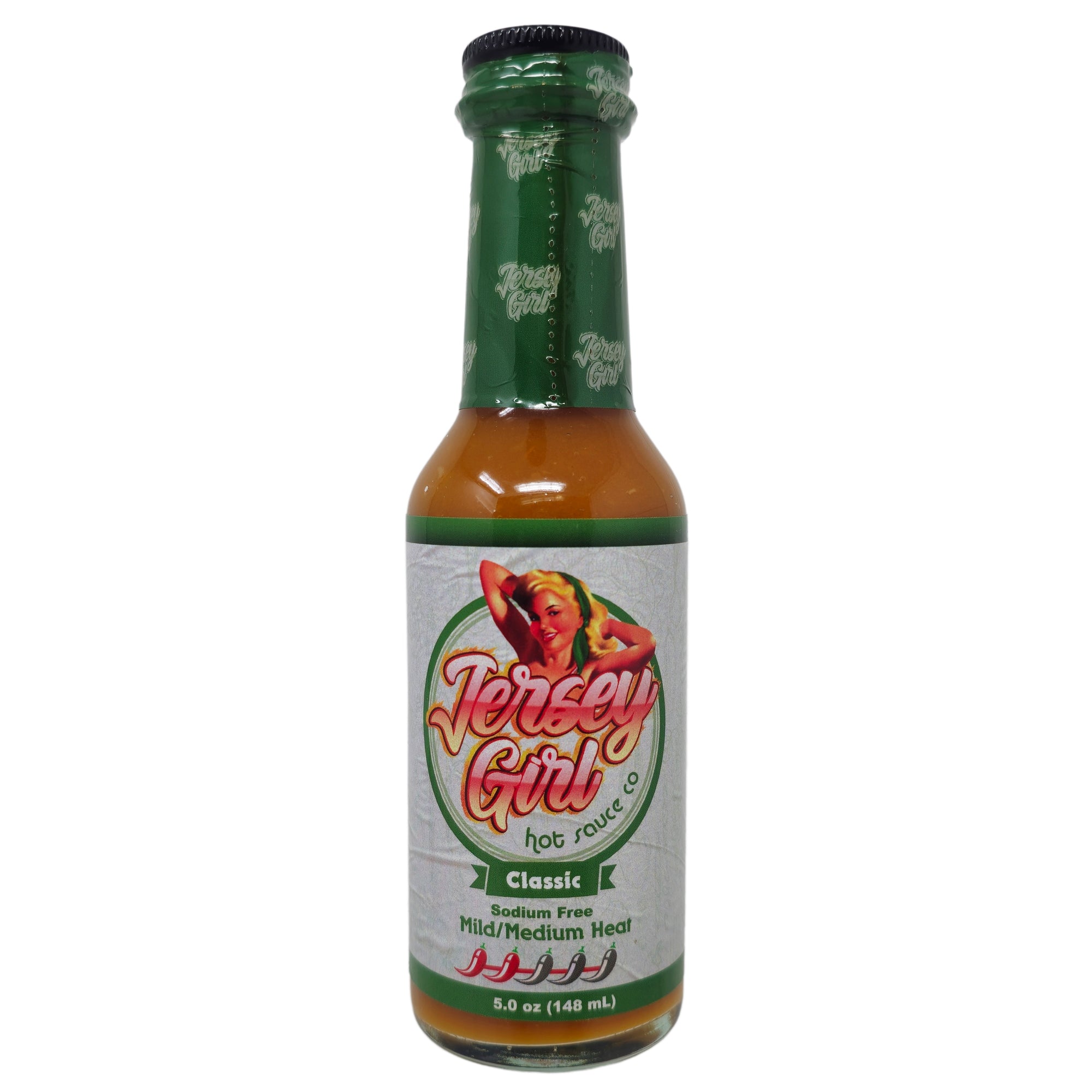 Jersey Mädchen Klassische Chilisauce Sodium Free – 5oz