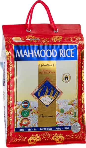 Mahmood Basmati Sela 1121 Premium Reis 10lbs