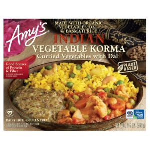 Amy’s Pflanzenbasierte indische Gemüsekorma, 9,5 oz