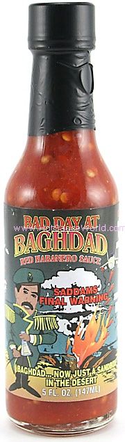 Schlechter Tag bei Bagdad Chilisauce, 5oz