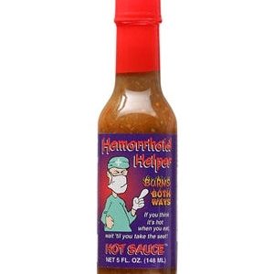 scharfe Sauce Hämorrhoiden Helfer brennt beide Wege 5 Unzen Hitze 7 $7.98