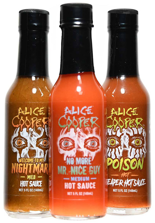 Alice Cooper Chilisauce 3er Packung, 3/5oz