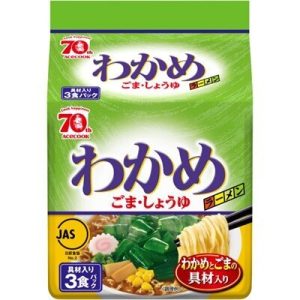 Acecook Wakame Seaweed Ramen Instant Nudeln 3 Portionen