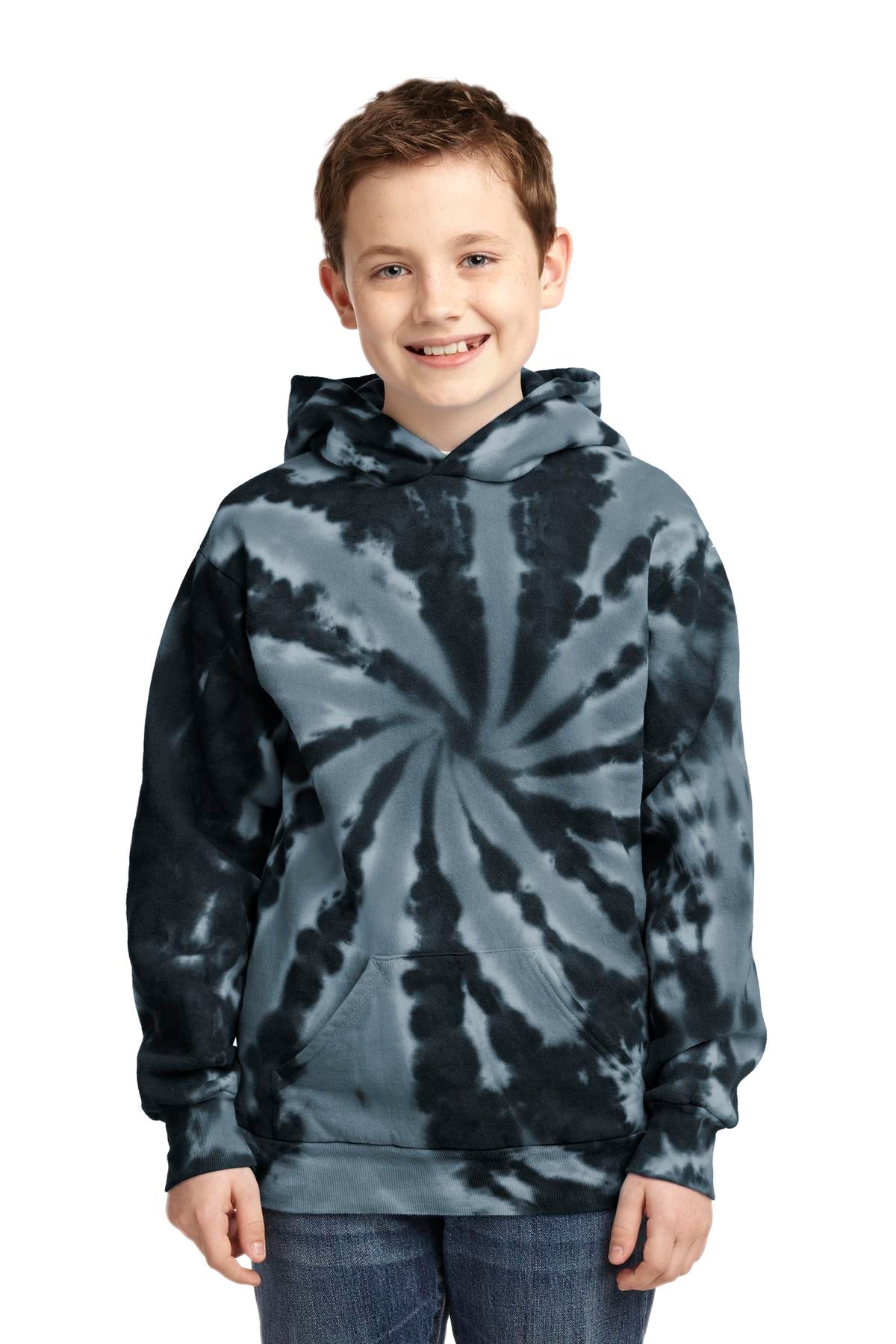 Port & Company Sweatshirt mit Kapuze für Jungen