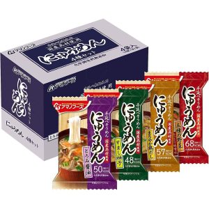 Amano Foods Nyumen gefriergetrocknete Somen Nudeln in heißer Suppe 4 Portionen