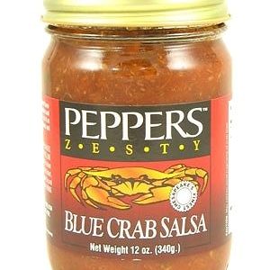 Peppers Zesty Blaue Krabbensalsa. – 12oz