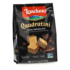 Loacker Quadratini dunkle Schokoladenkuchen, 8,82 Unzen